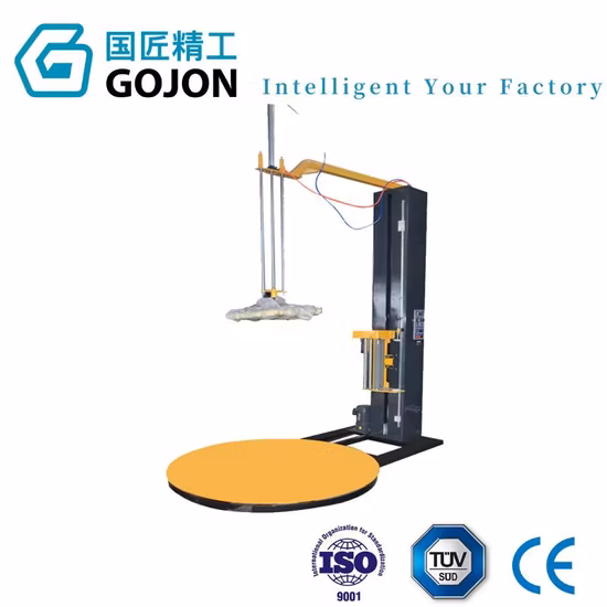 Auto Strapping Strapper Machine Film Wrapping Semi Automatic Carton Machine Folding Paper Box Making Digital Printing Board Sheet Corner Folder Gluer