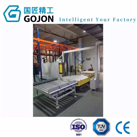 Auto Strapping Strapper Machine Film Wrapping Semi Automatic Carton Machine Folding Paper Box Making Digital Printing Board Sheet Corner Folder Gluer